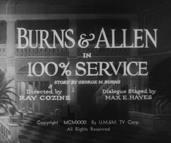 100% Service (1931) download