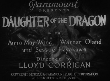 Daughter of the Dragon (1931) download