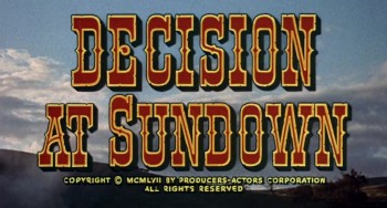Decision at Sundown (1957) download