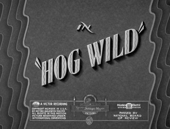 Hog Wild (1930) download