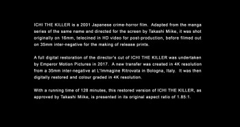 Ichi the Killer (2001) download